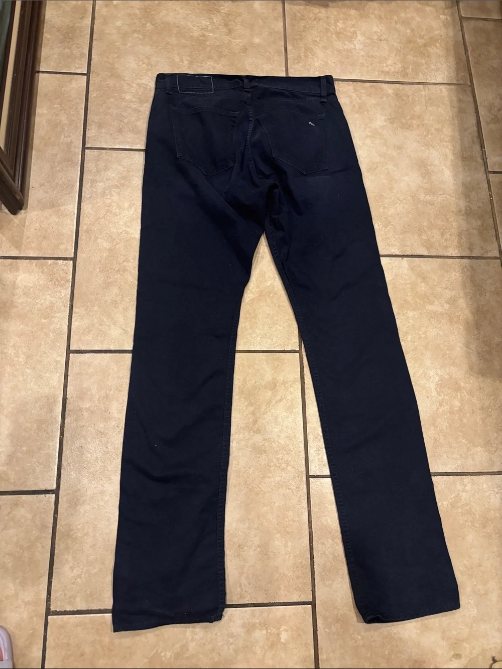 Rag & Bone Navy Fit 3 Chino Slim Straight Leg Pants